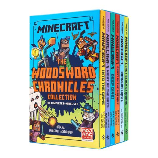Collins 我的世界 伍德斯沃德历险记全集6册套装 英文原版 Minecraft Woodsword Chronicles 官方出品 Eliopulos, Nick 进口原版英语书籍 商品图0