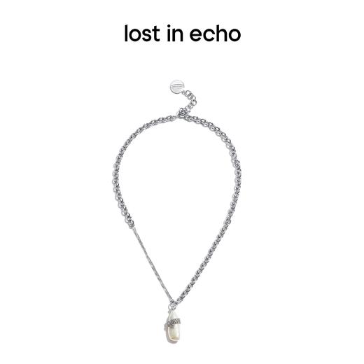 lost in echo 原创设计师品牌 异形琵琶珠拼接链条项链 商品图4