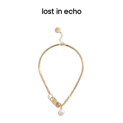 lost in echo 原创设计师品牌  巴洛克珍珠易拉罐拉环蛇骨项链 商品图5