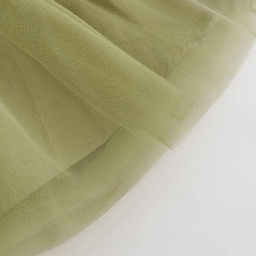 【马克珍妮 芦芙】春装新款 条纹弹力网纱连衣裙230339 商品图4