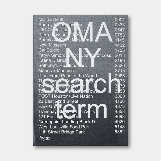 美国原版 | OMA纽约办公室重点项目集合 OMA NY: Search Term 商品图0