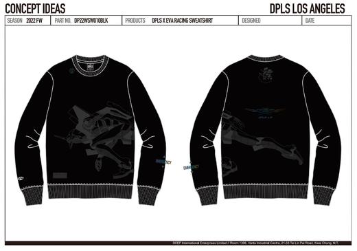 DPLS X EVA RACING SWEATSHIRT 商品图6