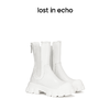 lost in echo 设计师原创 新款 趣味鞋头超轻厚底切尔西靴烟筒靴马丁靴 商品缩略图0