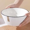 喵梦 美式竖纹碗 商品缩略图2