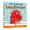 怎样帮小恐龙洗澡 How to Bath Your Little Dinosaur 英文原版 教幼儿生活自理的绘本 儿童生活习惯养成亲子读物 英文版纸板书 商品缩略图0