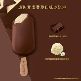 梦龙【王嘉尔推荐】和路雪 迷你梦龙 香草口味冰淇淋 42g*6支