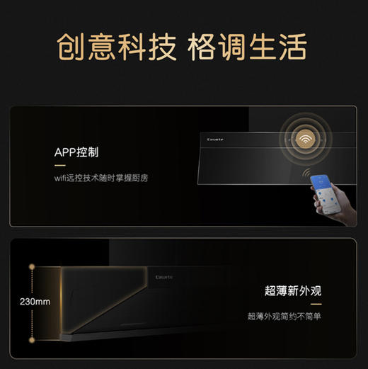 卡萨帝（Casarte）烟机 CXW-358-C3K90AGUD 商品图9