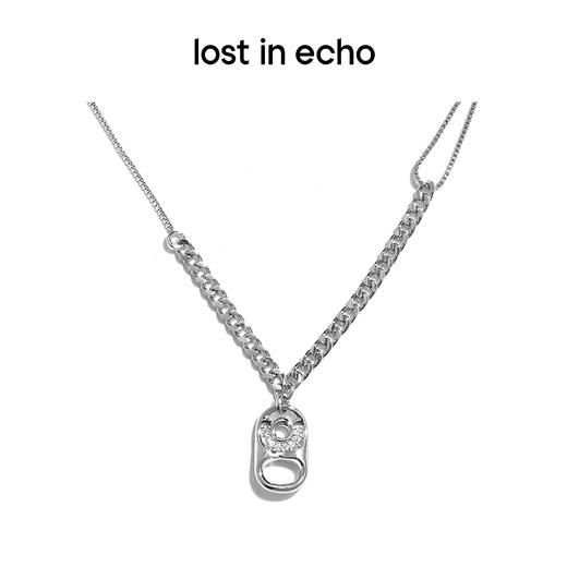 lost in echo 原创设计师品牌  简约拼接易拉罐拉环项链 商品图2