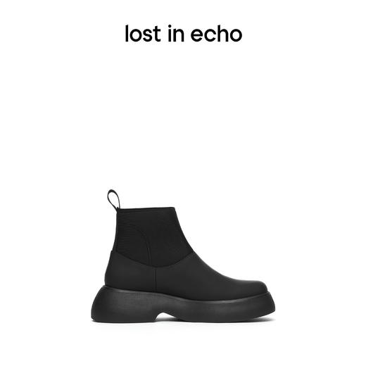 lost in echo 设计师女鞋 新款 泡胶鞋套超轻厚底切尔西靴马丁靴 商品图1