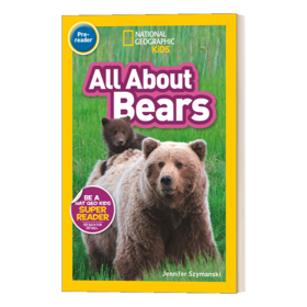 英文原版 National Geographic Kids Readers Pre-reader All About Bears 关于小熊 英文版 进口英语原版书籍