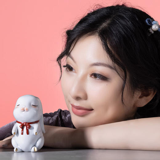 【6F】朱炳仁铜 幸运兔欢乐兔 商品图3