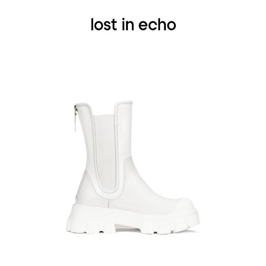 lost in echo 设计师原创 新款 趣味鞋头超轻厚底切尔西靴烟筒靴马丁靴 商品图1