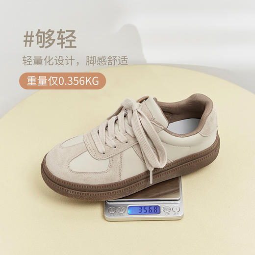 ZHR德训鞋女2023新款春季季百搭爆款运动休闲鞋厚底华夫女鞋 商品图9