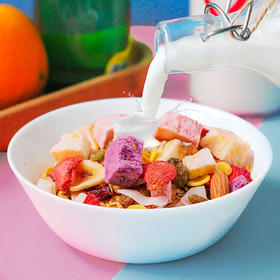 酸奶果粒燕麦片 水果坚果燕麦懒人速食早餐 即食代餐食品 gk30