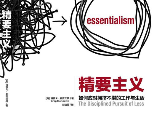 48.《精要主义》：如何应对拥挤不堪的工作和生活 商品图0
