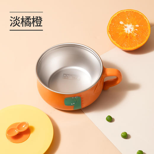 宝斯迈草莓不锈钢辅食碗(颜色随机发货) 商品图4
