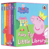 小猪佩奇 粉红猪小妹6册纸板书 英文原版 Peppa Pig Fairy Tale Little Library 童话小小图书馆 启蒙认知手掌书 进口英语书籍 商品缩略图0