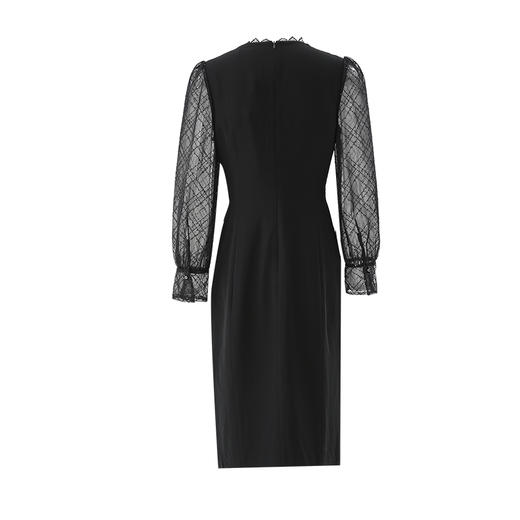 EITIE爱特爱春季新款袖口透视性感连衣裙7307034 商品图6