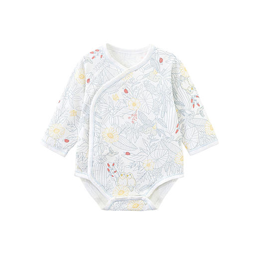 英氏婴儿衣服宝宝哈衣2023春夏新品长袖连体衣包屁衣YLDAJ0P001A 商品图4