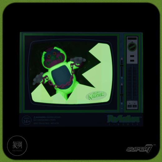 现货 Super7 我的小怪物 彩色夜光版 My Pet Monster 商品图5