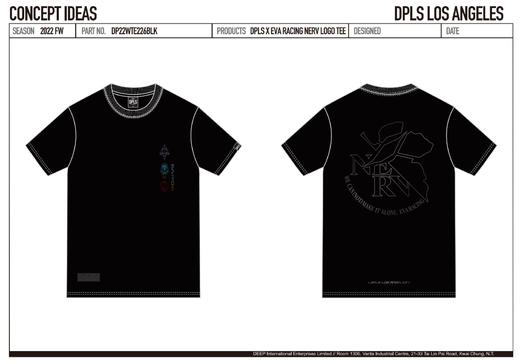 DPLS X EVA RACING NERV LOGO TEE 商品图8