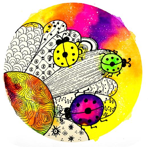 《 花朵上的七星瓢虫》低幼【自动发货：下单后，点击手机短信中收到的链接，即可获取文件下载的链接；如有任何问题，可添加客服微信hm33268获得帮助】 商品图0