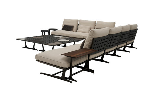 Ebony 组合沙发 | 更多座位组合，皮布面料可选，详询客服 商品图0