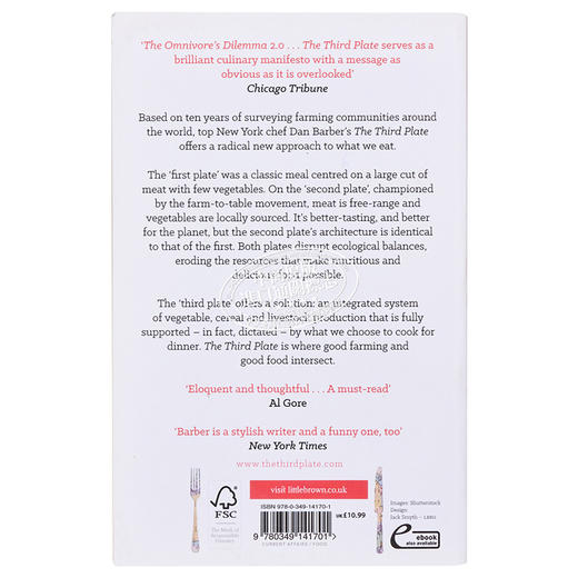 【中商原版】第三盘 英文原版 Third Plate  Dan Barber  Abacus 商品图1