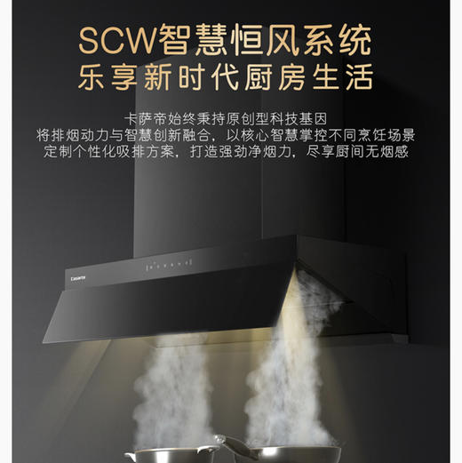 卡萨帝（Casarte）烟机 CXW-358-C3K90AGUD 商品图1