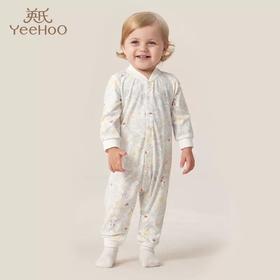 英氏婴儿衣服宝宝哈衣2023四季连体衣新生儿长袖爬服YLHAJ0P008A YLAAJ0P006A