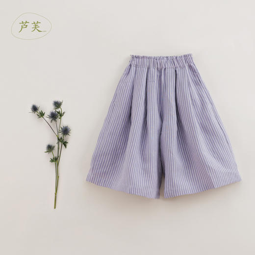 【马克珍妮 芦芙】春装新款 女童轻薄A字宽松阔腿裤230238 商品图2