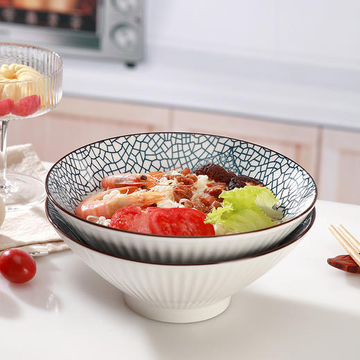 喵梦 山田4个8英寸斗笠碗 商品图4