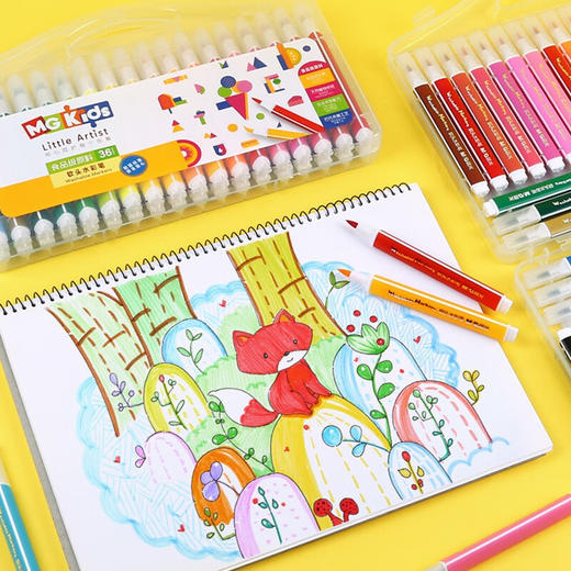 晨光食品级可食用软头水彩笔 商品图1