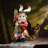 【6F】朱炳仁铜 天兔赐福（兔俊俊）创意铜雕萌宠家居饰品办公桌面摆件 商品缩略图0