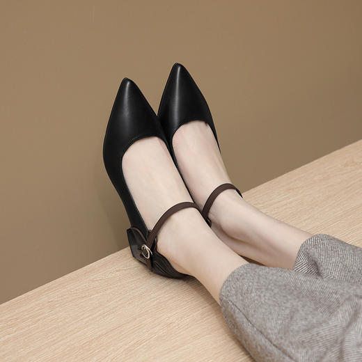 爆款百搭，花朵真皮小皮鞋GLS528 商品图4