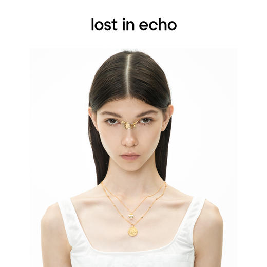 lost in echo 原创设计师品牌 巴洛克珍珠金币项链套装 商品图2