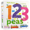 1 2 3 Peas 123小豆子 英文原版绘本 Keith Baker 数豆豆 儿童启蒙早教益智学数字纸板书 全英文版进口原版英语书籍 商品缩略图0