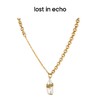 lost in echo 原创设计师品牌 异形琵琶珠拼接链条项链 商品缩略图1