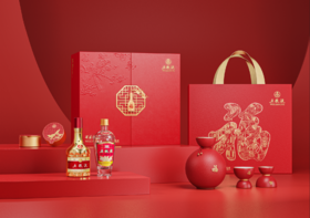 五粮液（五福迎盛世） 卯兔年迎春限量版礼盒
