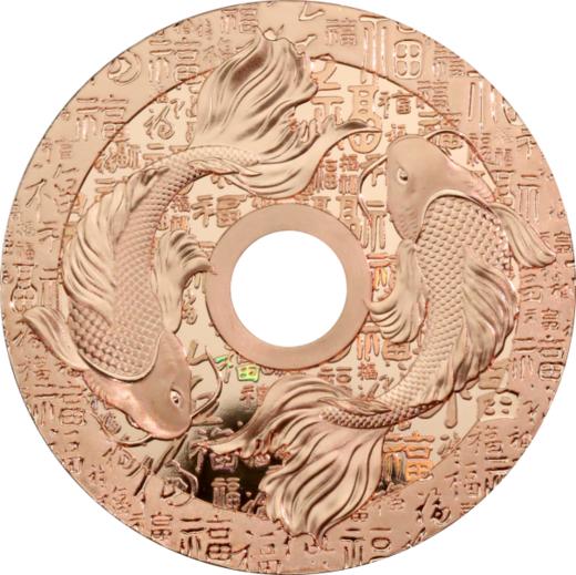 福禄寿喜铜币！幻彩镂空，高颜值！ 商品图0