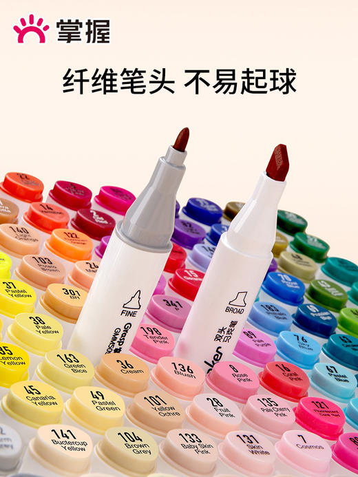 掌握509盒装双头马克笔 商品图2