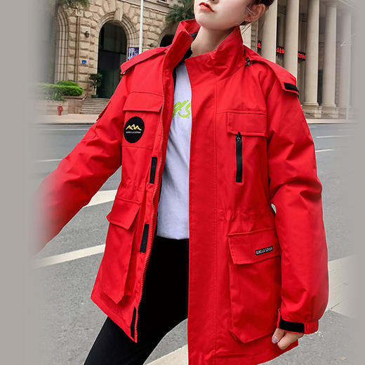 裁缝学苑AG121 冲锋衣工装风衣羽绒服纸样女装可拆卸内胆打版裁剪 商品图3