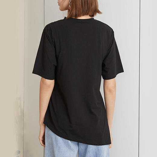 裁缝学苑AG149圆领t恤纸样女上衣版型女夏女装服装衣服图纸样板 商品图3