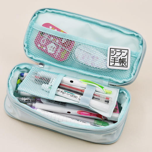 国誉(KOKUYO)塔卡沙笔袋Tyakasha联名款大容量文具盒学生收纳铅笔盒 商品图3