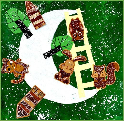 《月亮上的小动物》【自动发货：下单后，点击手机短信中收到的链接，即可获取文件下载的链接；如有任何问题，可添加客服微信hm33268获得帮助】 商品图0