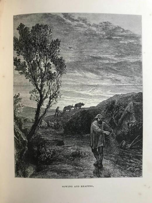 1866年 普罗克特《传奇与歌谣集》 狄更斯作序 20幅版画插图 全真皮精装大32开 商品图10