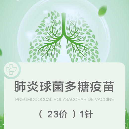 23价肺炎疫苗【一针】 商品图0
