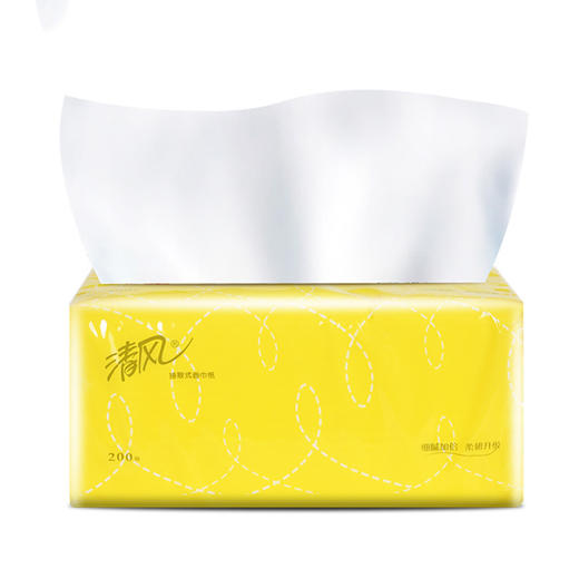 清风婴儿用抽纸3包  2层200抽/包 卫生纸 餐巾纸 纸巾 商品图1