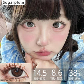 Sugarplum糖豆家-大光圈巧（灰巧）  14.5mm