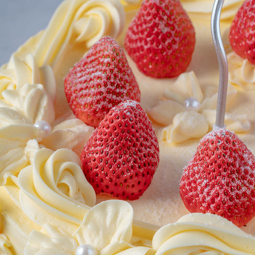 老奶油裱花蛋糕 莓开眼笑 3种夹心可选 老奶油蛋糕全新升级 商品图3